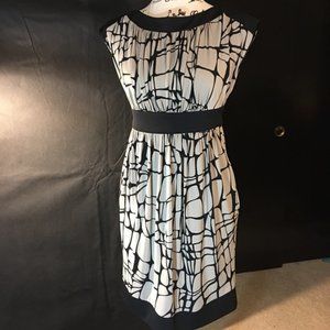 Maggy London Tie Empire Waist Dress (Size 4)